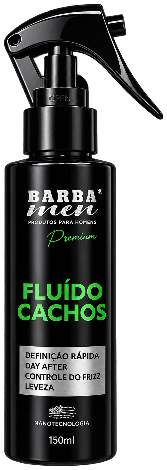 Fluído Para Cachos Barba Men 150ml Solo
