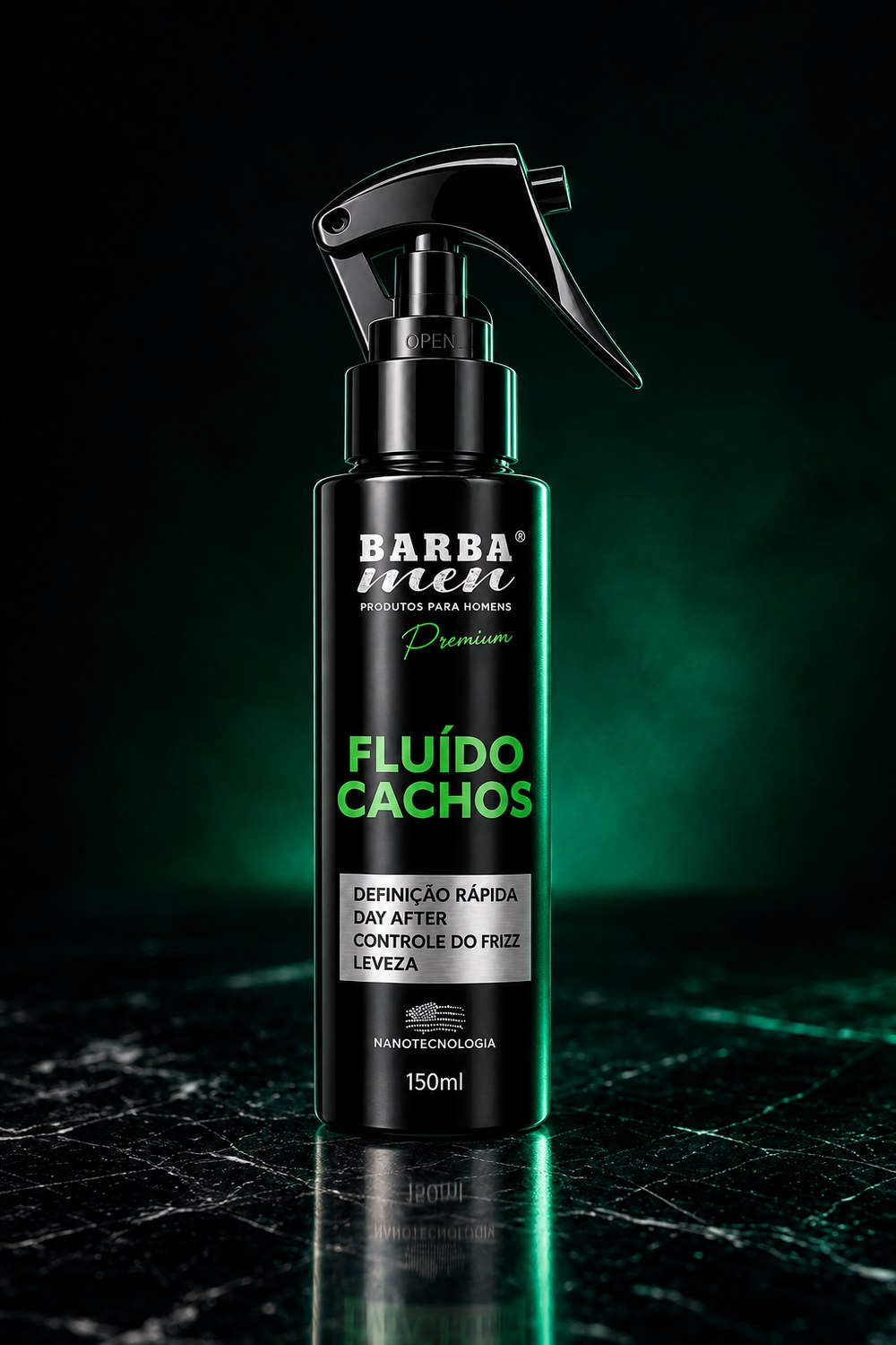 Fluído Para Cachos Barba Men 150ml