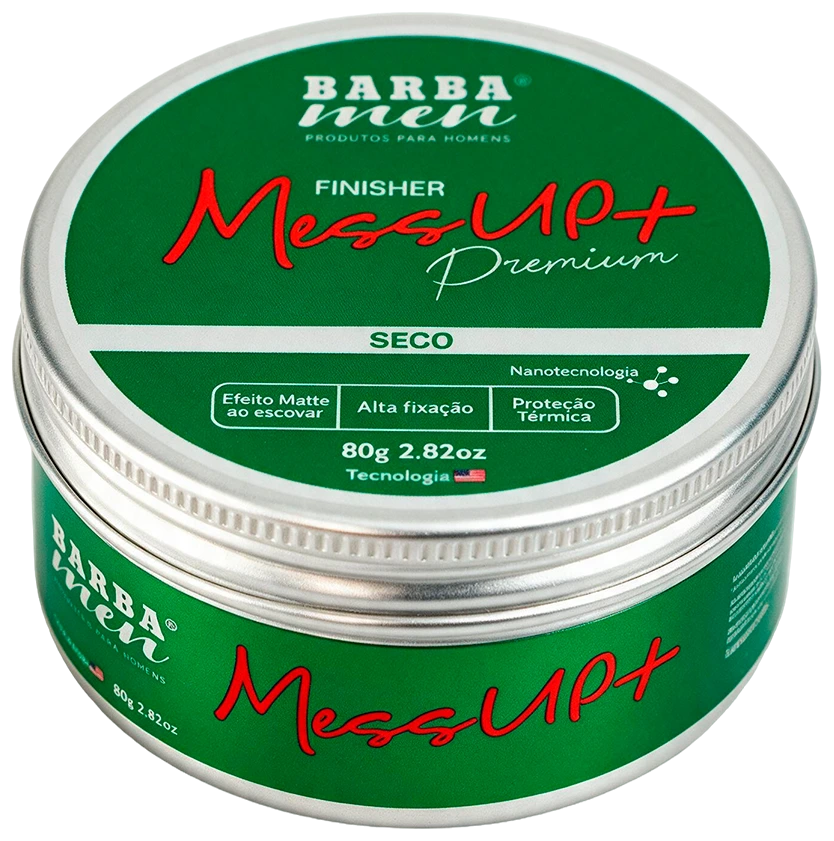 Pomada Mess Up+ Carvão Ativado