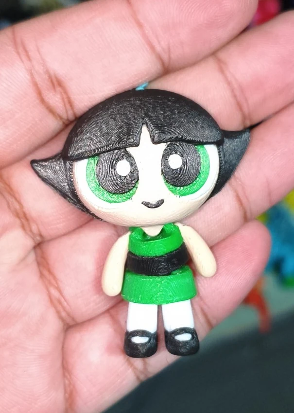 Chaveiro Docinho em impressão 3D
