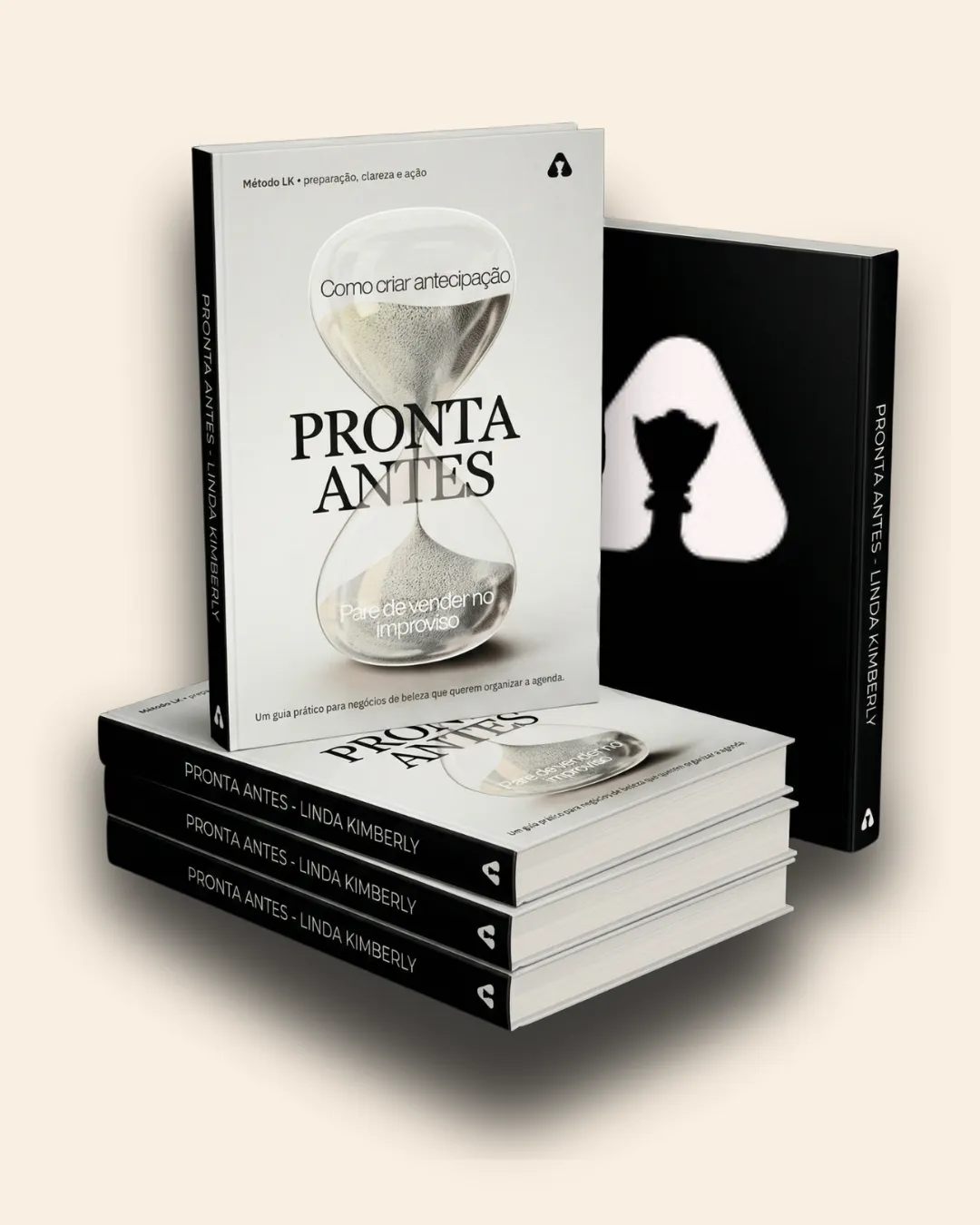 Mockup do ebook Pronta Antes para profissionais da beleza