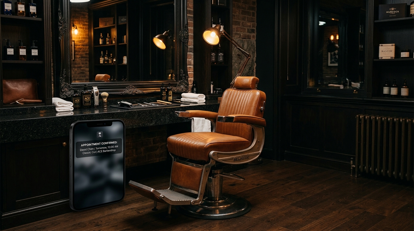 Como Acabar com Faltas e Atrasos na Barbearia: Reduza o No-Show com Confirmação no WhatsApp e Sinal Antecipado