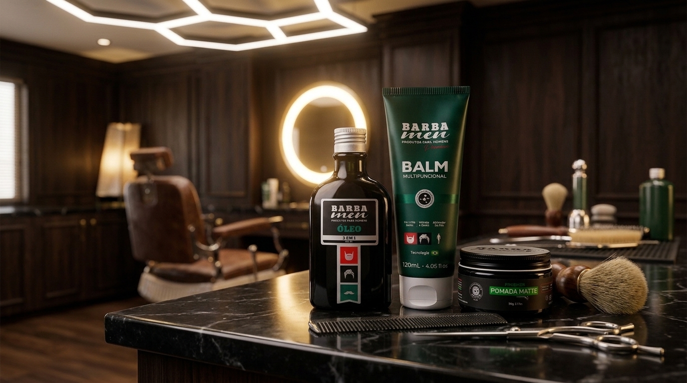 Como Vender Produtos Home Care na Barbearia: Guia Completo de Revenda Barba Men
