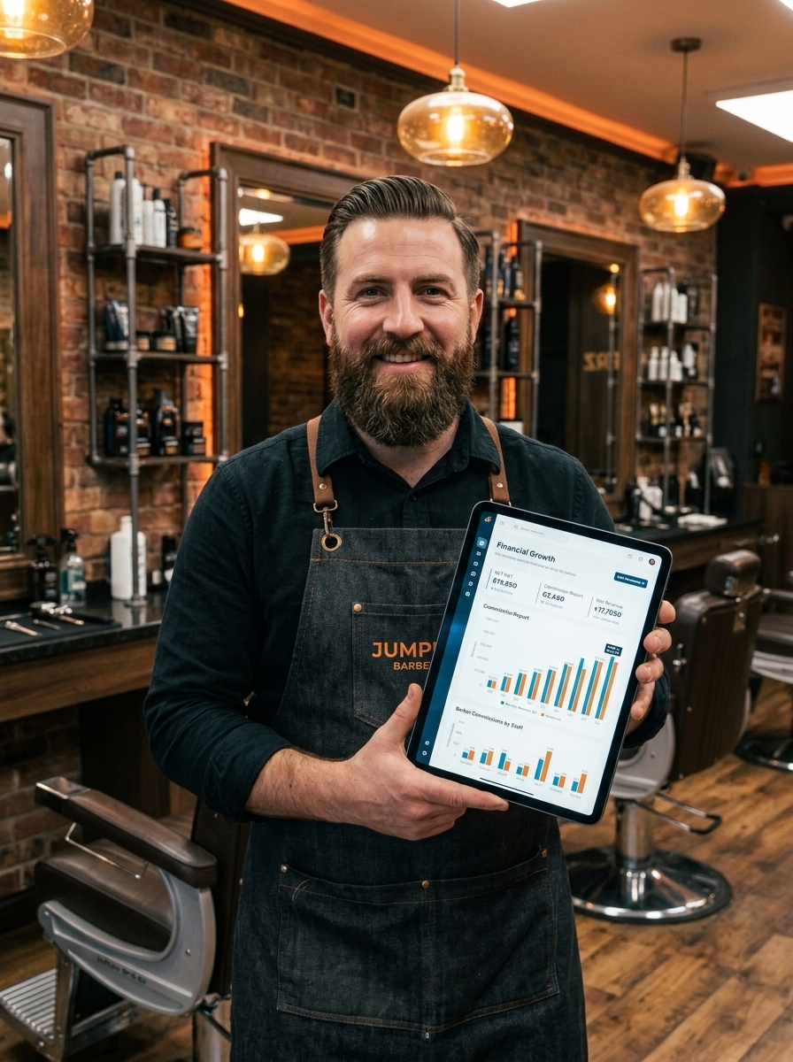 Gestão Financeira para Barbearia: Fluxo de Caixa, Divisão