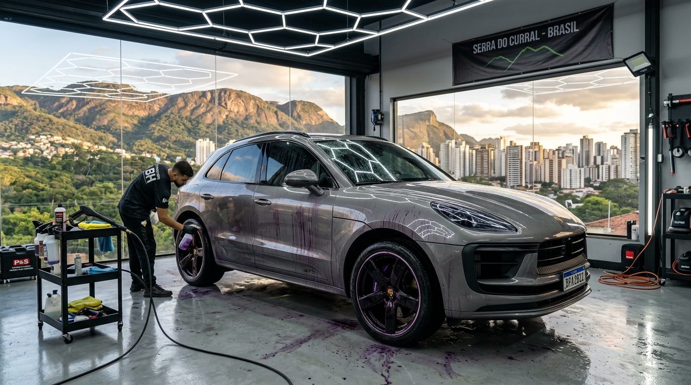 Estética Automotiva em Belo Horizonte (MG): Lucrando com o Pó de Minério