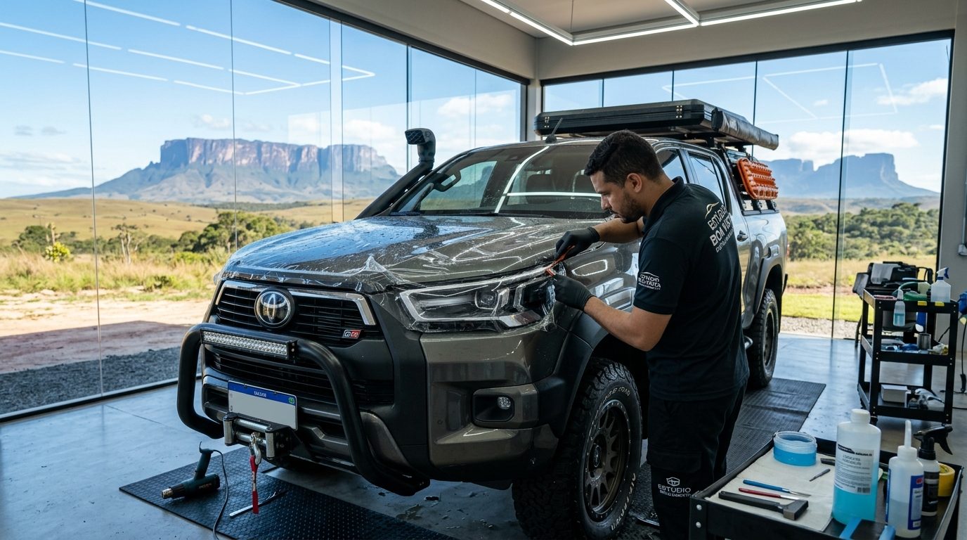 Estética Automotiva em Boa Vista (RR): PPF Frontal Para Estradas de Piçarra