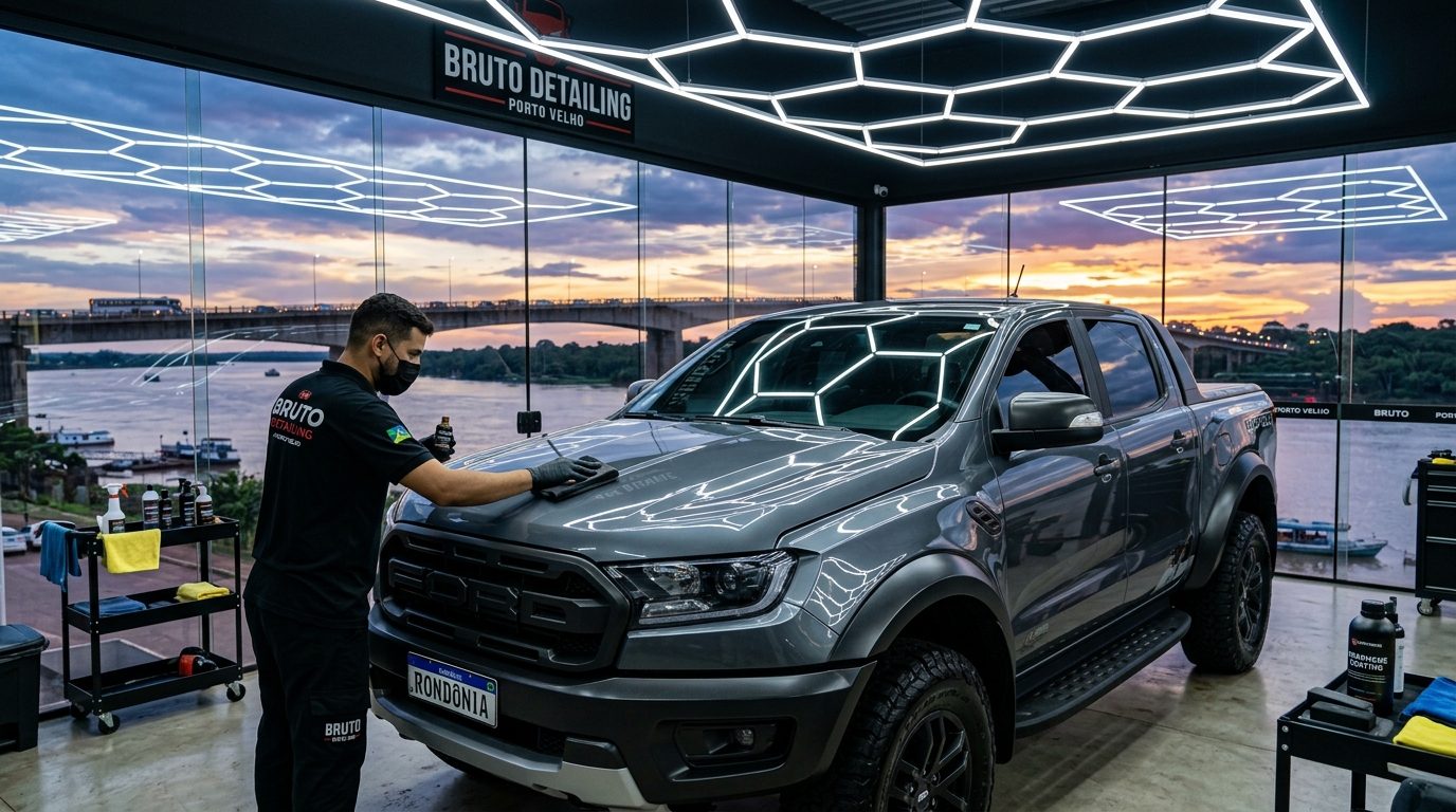 Estética Automotiva em Porto Velho (RO): Blindagem de Grafeno Contra Fuligem e Poeira