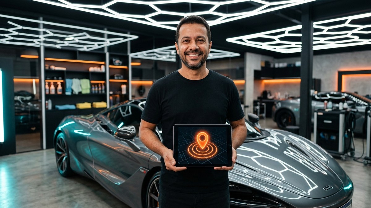 Fotografia Editorial // Empreendedor local atualizando vitrine de produtos e serviços no Google Meu Negócio