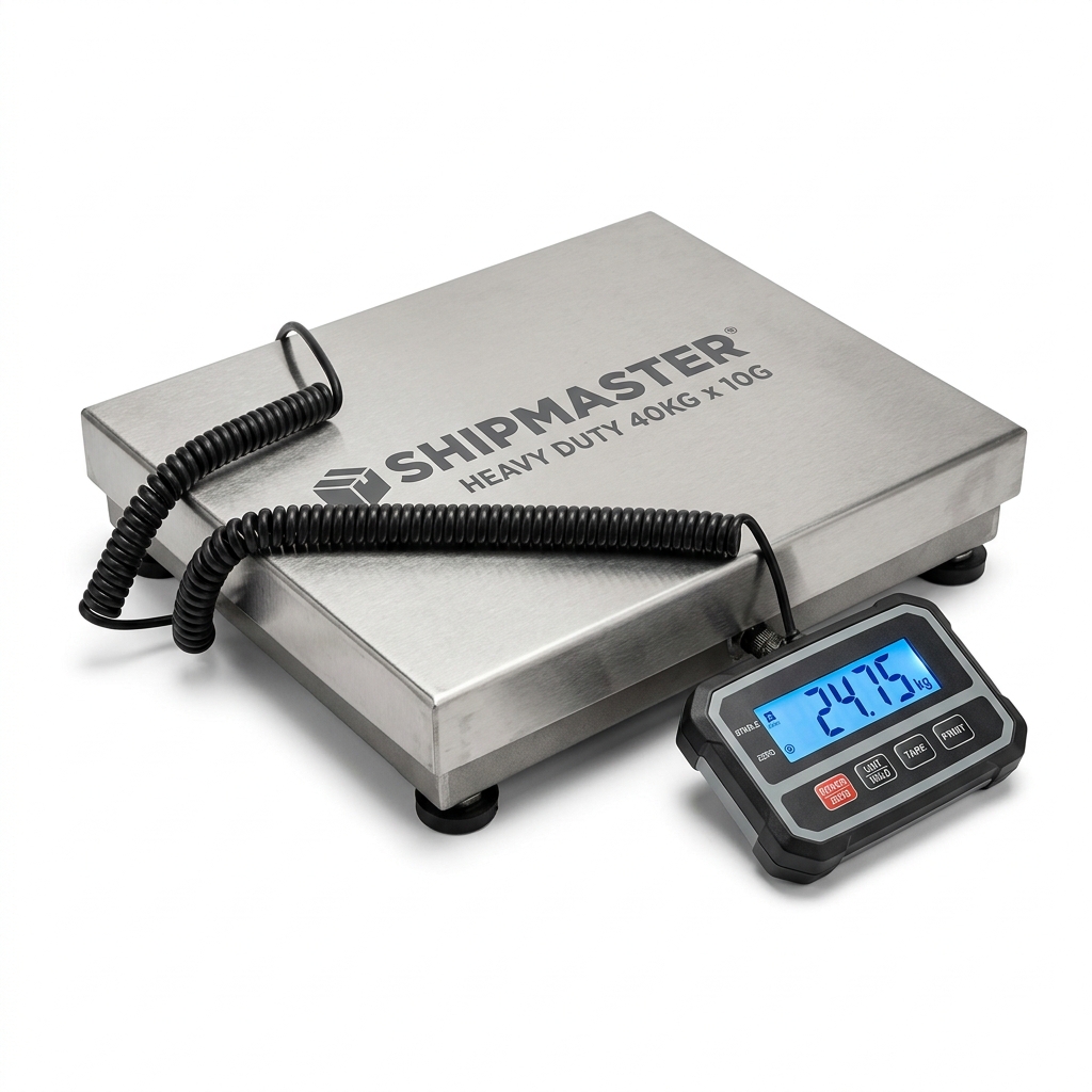 Balança Digital Eletrônica 40kg Alta Precisão Bandeja Inox Bivolt