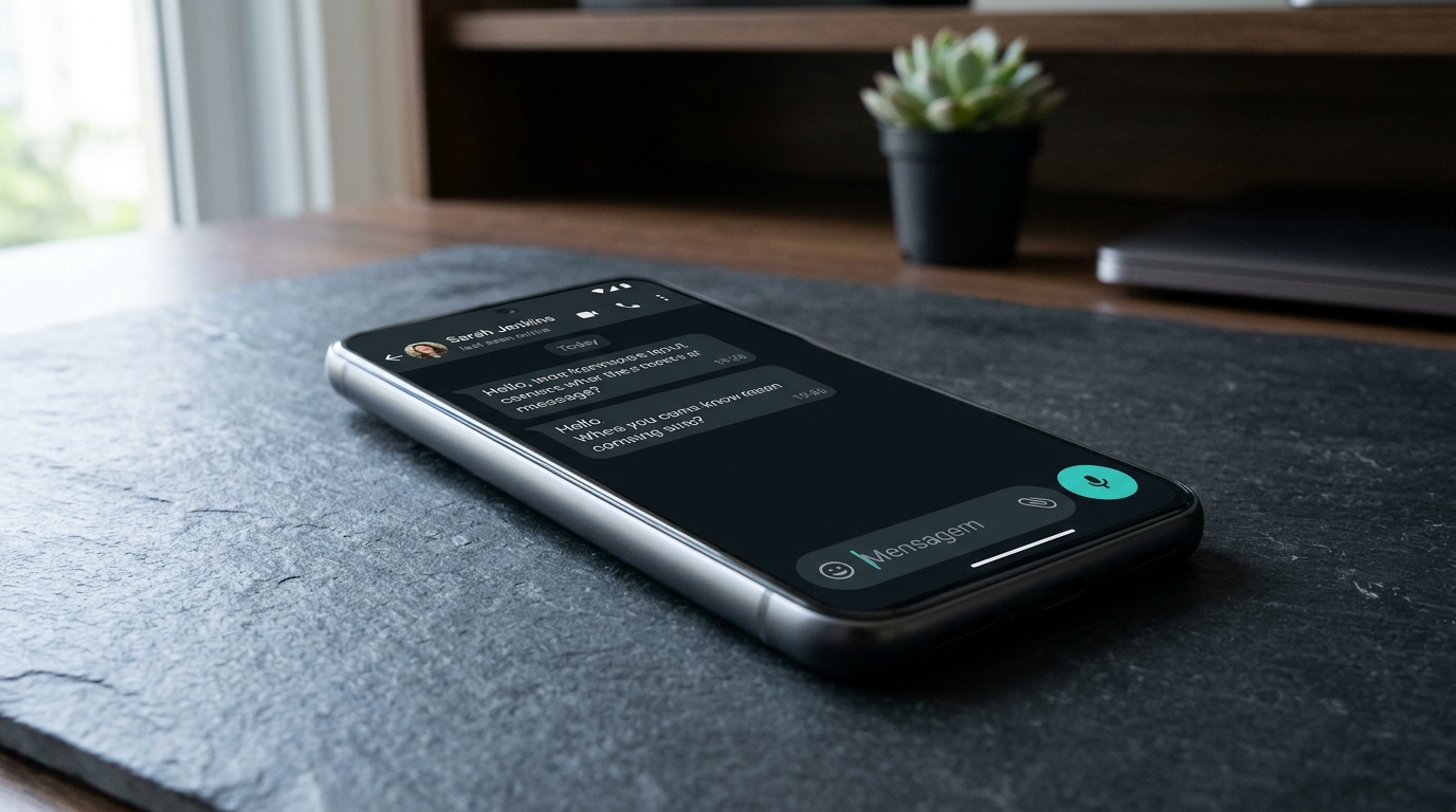 WhatsApp prepara atualização visual para navegação e barra de chat