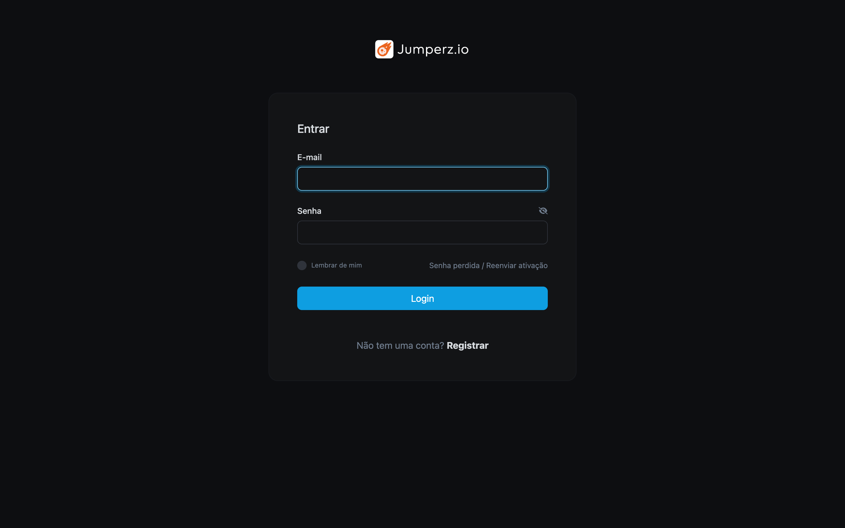 Tela de Login